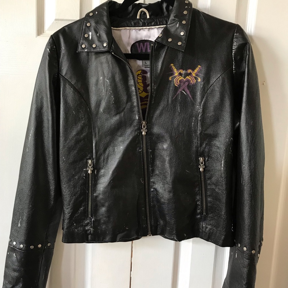 Leather jacket